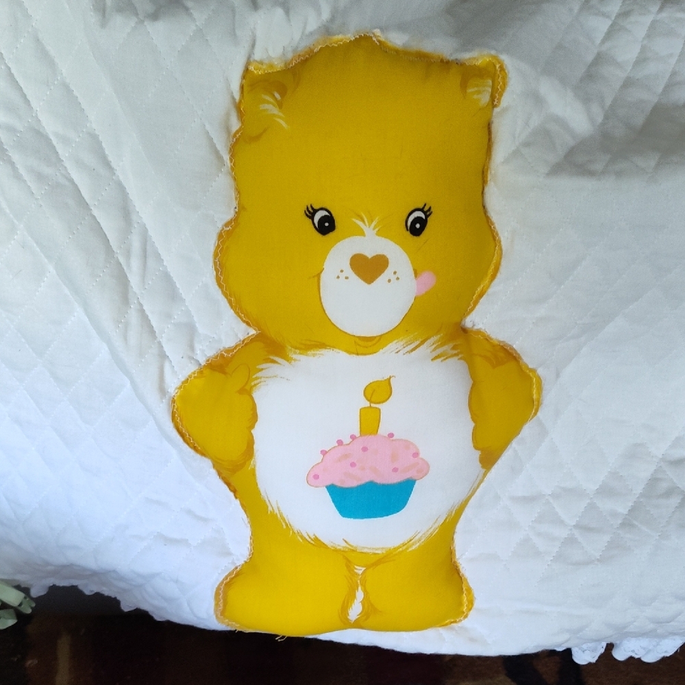 Care Bears White Blanket with Colorful Characters - Picture 4 of 8